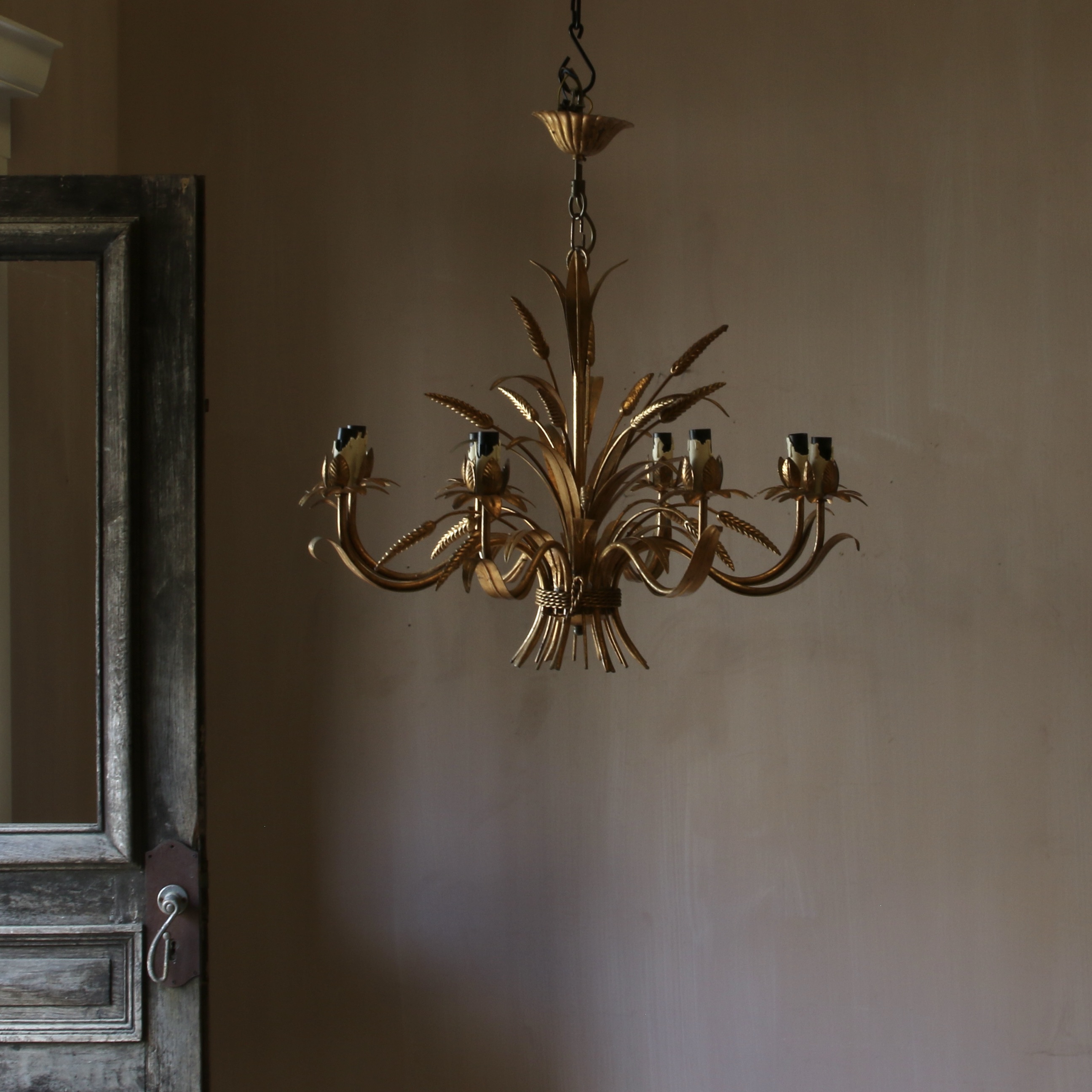 150-77 - Wheat Chandelier